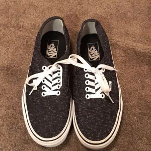 Dark gray Vans